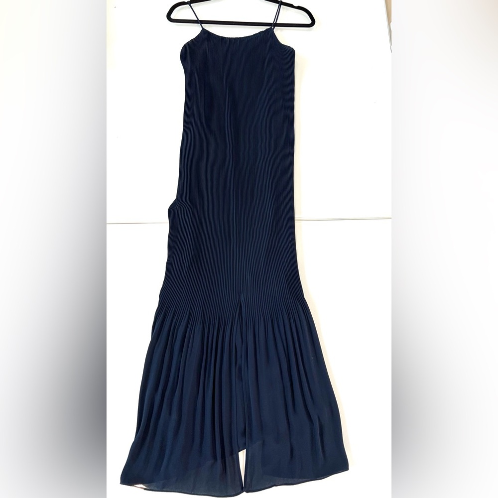 Massimo Dutti. Size S (4) maxi dress. Color Navy Blue